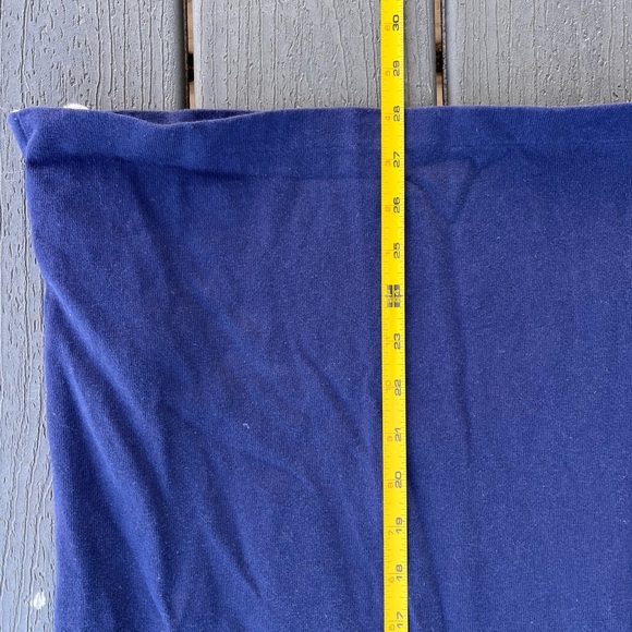 Polo Ralph Lauren Shirt Mens Large Blue  Big Pony  Long Sleeve Rugby Polo - Picture 5 of 5